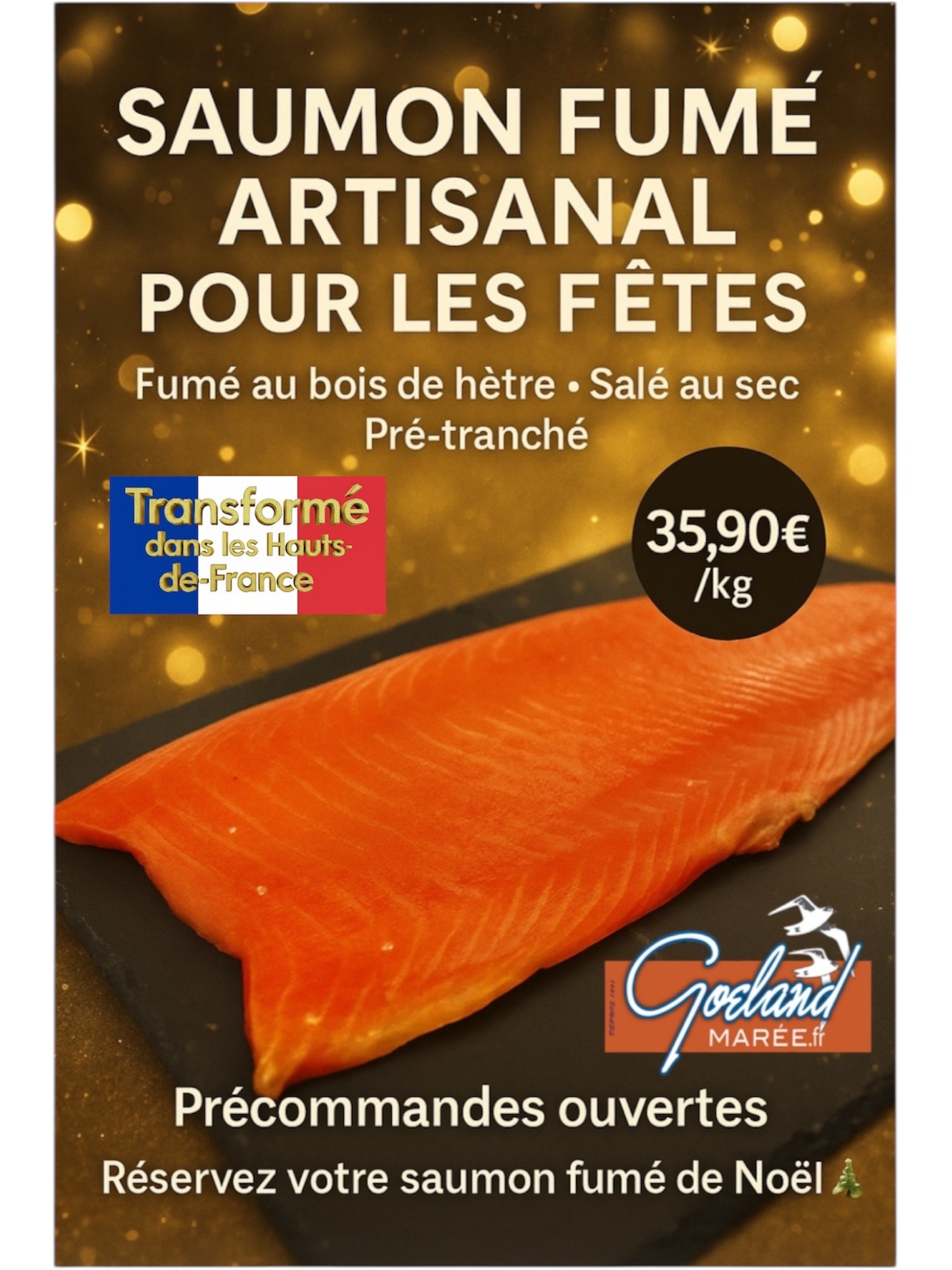 Découvrez notre production de Saumon fumé